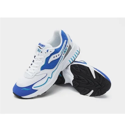 Кросівки чоловічі Saucony 3D G.R.I.D. Hurricane White/Blue S706462