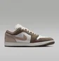 Кроссовки мужские Air Jordan 1 Low Olive/White 553558-046
