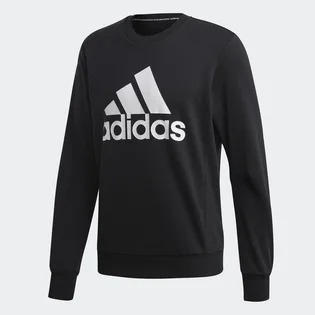 Світшот чоловічий Adidas Must Haves Badge Of Sport Crew Black DT9941
