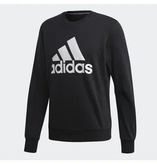Свитшот мужской Adidas Must Haves Badge Of Sport Crew Black DT9941