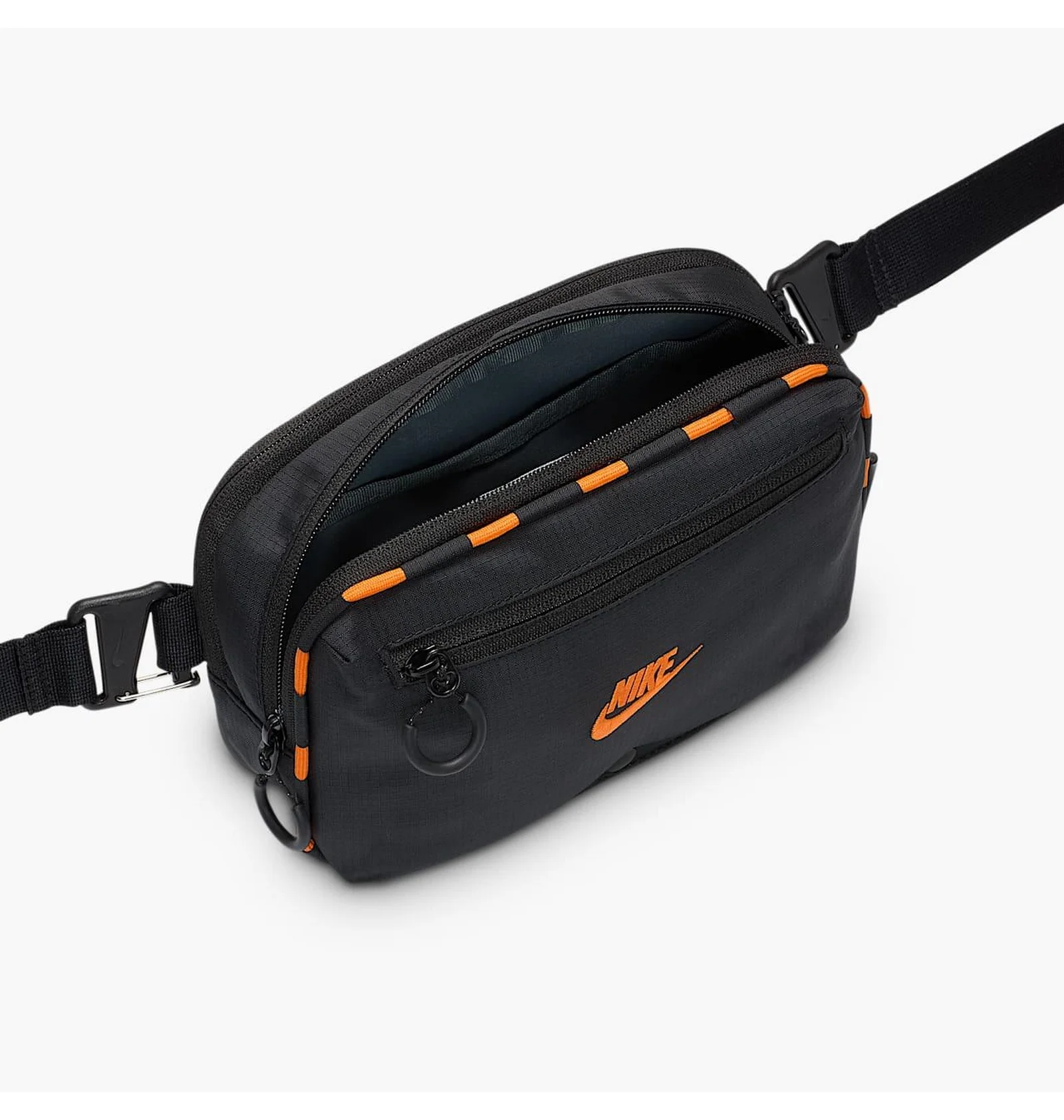 Wallet Body Bag／black × orangeアクセント ᐉ Сумка унисекс Nike Hayward Patrol Cross-Body Bag Black HJ8229