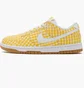 Кросівки жіночі Nike Dunk Low Gingham Yellow DZ2777-700