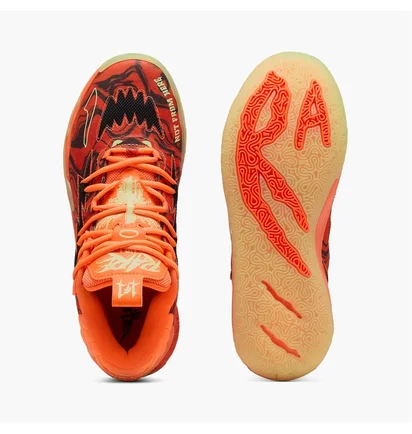 Кросівки чоловічі Puma X Lamelo Ball Mb.03 Halloween Basketball Shoes Orange 311176-01