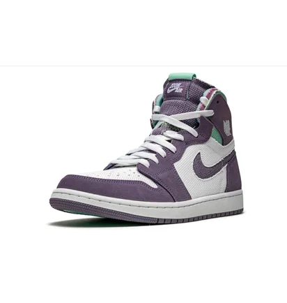 Кроссовки мужские Air Jordan 1 High Zoom Cmft White/Violet CT0978-150