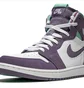 Кроссовки мужские Air Jordan 1 High Zoom Cmft White/Violet CT0978-150