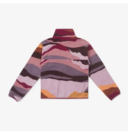 Кофта женская Converse Polar Fleece Printed Popover Multi 10025678-535