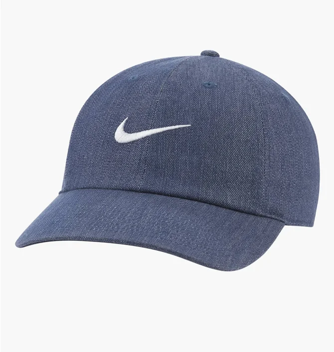 Кепка унисекс Nike Nsw H86 Swoosh Denim Blue DJ6220-410