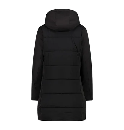 Пальто женское CMP Coat Fix Hood Softshell Black 34K0266-U901