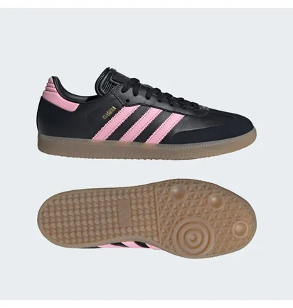 Кроссовки мужские Adidas Samba Inter Miami Cf Indoor Boots Black IH8157