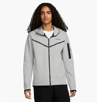 Толстовка чоловіча Nike Fc Barcelona 22/23 Champions League Nsw Tech Fleece Hoodie Grey DN3084-063