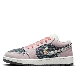 Кроссовки детские Air Jordan 1 Low Se Gs Pink/Black FJ3445-001