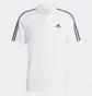 Поло мужское Adidas Essentials Piqué Embroidered Small Logo 3-Stripes Polo Shirt White Ic9312