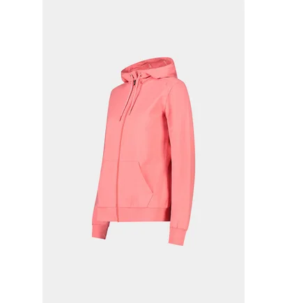 Толстовка женская CMP Jacket Fix Hood Peach 32D8016-B557