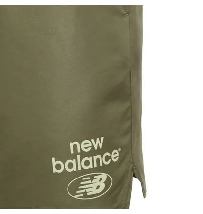 Шорти чоловічі New Balance Essentials Reimagined Woven Olive MS31519CGN