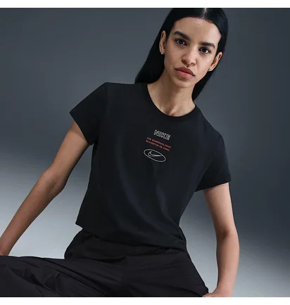 Футболка женская Nike Nsw Tee Classics+ Spd Black IH8506-010