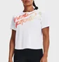 Футболка женская Under Armour Live Chroma Graphic Tee White 1366006-100