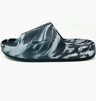 Тапочки мужские Nike Calm Se Slide Black/Light Blue FV5637-001