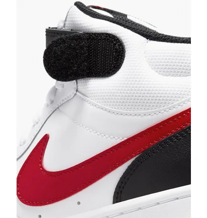 Кроссовки детские Nike Court Borough Mid 2 White CD7782-110