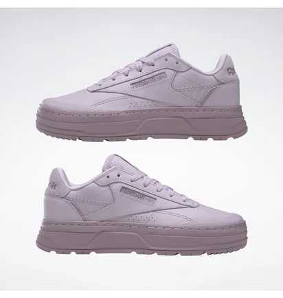 Кроссовки женские Reebok Club C Double Geo Womens Shoes Pink Gy1378