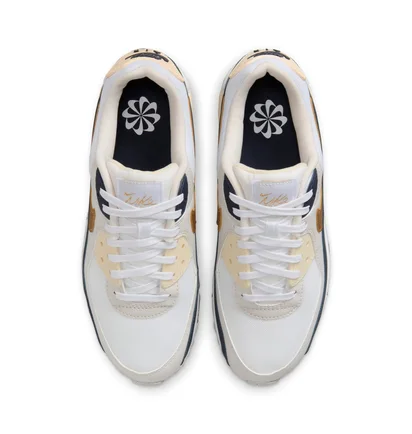 Кроссовки женские Nike Air Max 90 Beige/Black HF3444-100
