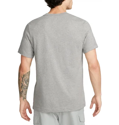 Футболка чоловіча Nike T-Shirt Psg M Nk New Dna Tee Grey FD1090-010