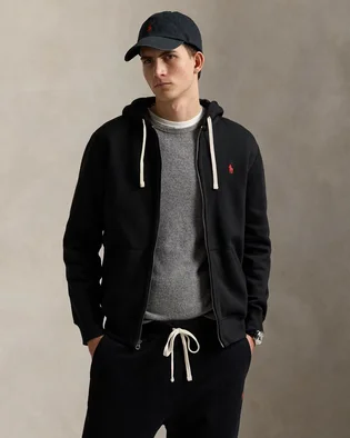 Толстовка чоловіча POLO RALPH LAUREN Double-Knit Black 710548546003