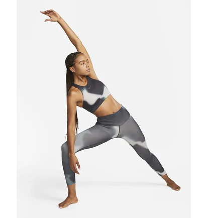 Топ женский Nike W Ny Df Swsh Md365 Aop Bra Grey Dm0647-070