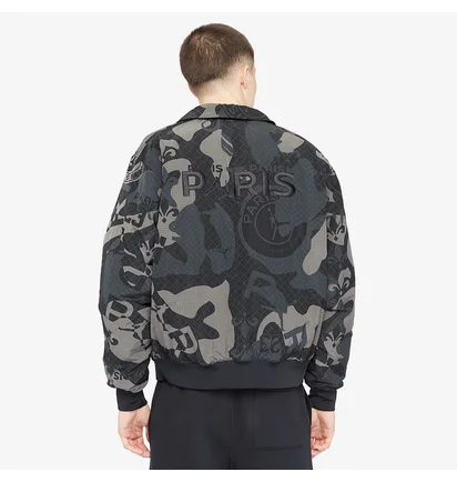 Бомбер мужской Air Jordan Psg Grey FN5320-010