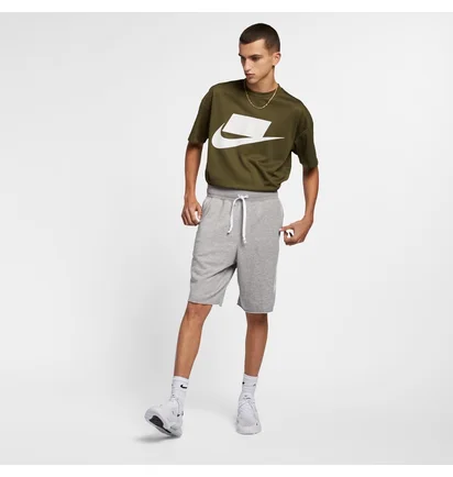 Шорты мужские Nike M Nsw He Short Ft Alumni Grey AR2375-064