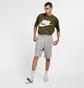 Шорты мужские Nike M Nsw He Short Ft Alumni Grey AR2375-064