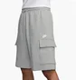 Шорты мужские Nike Club Fleece Cargo White FN3525-063