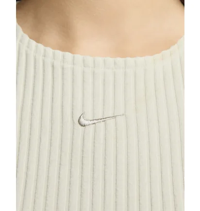 Плаття жіноче Nike Sportswear Chill Knit Slim Sleeveless Ribbed Midi Dress Beige FN3679-104