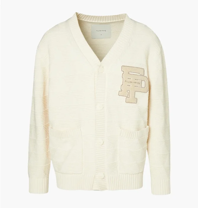 Кофта чоловіча Filling Pieces Filling Pieces Beige 83016989936