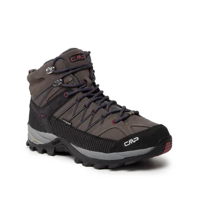 Ботинки мужские Cmp Rigel Mid Trekking Shoe Wp Grey 3Q12947-02Pd