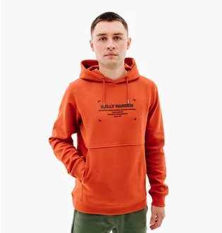 Худі чоловіче Helly Hansen Move Sweat Hoodie Orange 53701-308