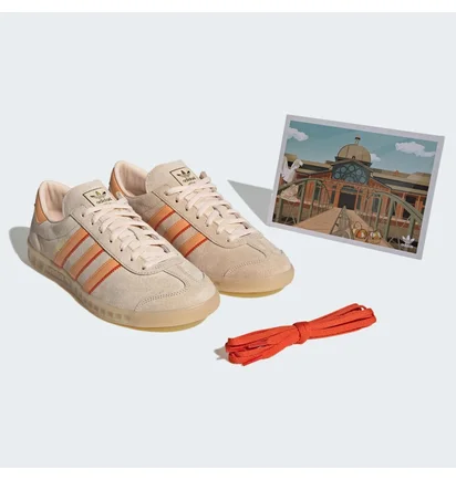 Кроссовки мужские Adidas Hamburg 24 Beige IG2109