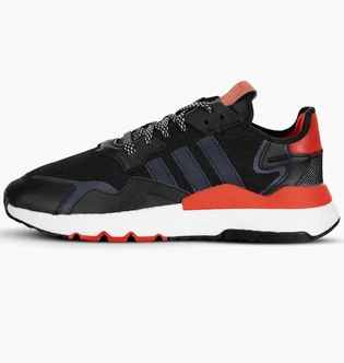 Кросівки чоловічі Adidas Nite Jogger Core Black Cloud White Hi-Res Red EG6750