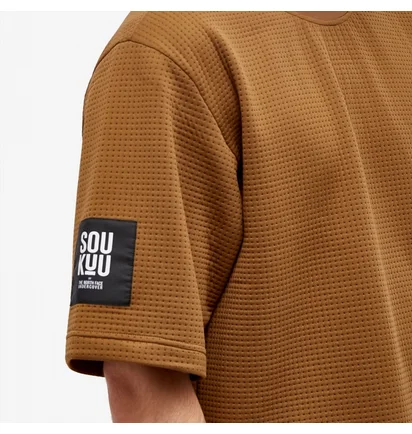 Футболка чоловіча The North Face X Undercover Soukuu Dot Knit T-Shirt Brown NF0A84SCD0T