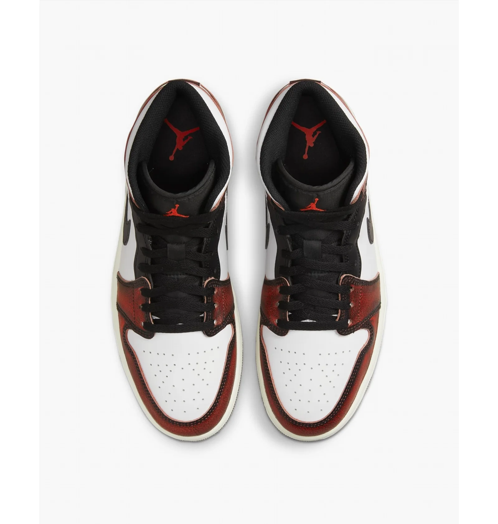 ᐉ Кроссовки мужские Nike Air Jordan 1 Mid Se Red/White Dv9565-006