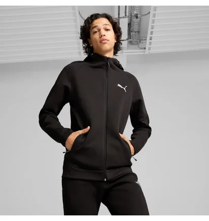 Спортивный костюм мужской Puma Evostripe Full-Zip Hoodie Black 681700-01__681702-01