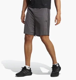 Шорты мужские Adidas Train Essentials Piqu 3-Stripes Training Shorts Grey IB8245
