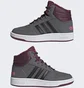 Кроссовки женские Adidas Hoops 2.0 Mid Grey/Bordo GZ7796