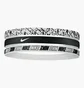 Пов'язка на голову  Nike Headbands 3Pk Prınted Black/White N.000.2560.903.OS