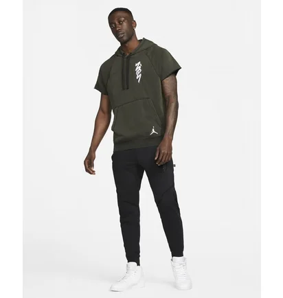 Худі чоловіче Air Jordan Zion Cutoff Hoodie Grey DA9842-010
