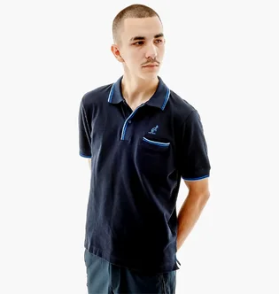 Поло чоловіче AUSTRALIAN Classy Pique Polo R- Fit Blue LSUPO0008-200A