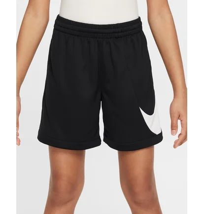 Шорты детские Nike Bdf Multi+ Swoosh Short Black FV0269-010