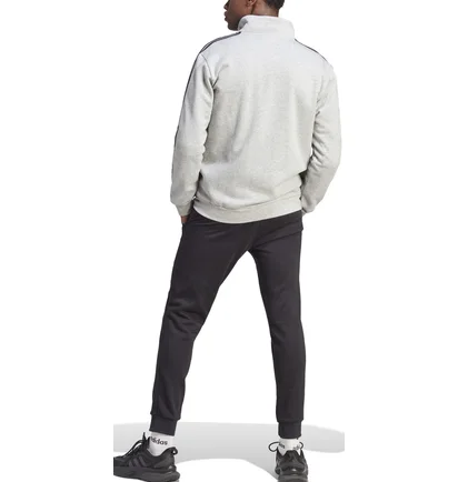 Спортивный костюм мужской Adidas Kit Sportswear M 3S Fl Tt Ts White/Black IA3073