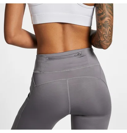 Леггинсы женские Nike Fast Grey AT3103-056