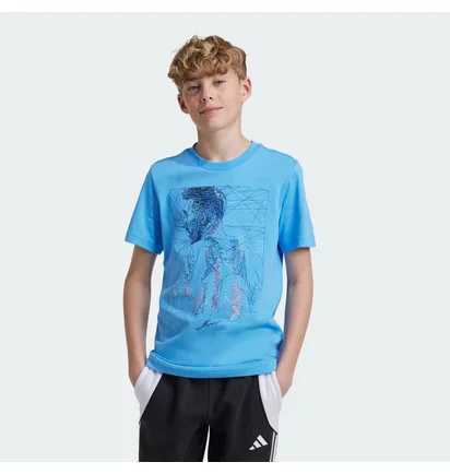 Футболка дитяча Adidas Messi Light Blue IW0184