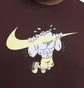Футболка чоловіча Nike M Nk Df Tee Slub Iykyk Bordo HF6142-010